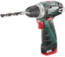 Аккумуляторная дрель-шуруповерт Metabo PowerMaxx BS 12 В, 2х2 Ач, Li-Ion, LC40, патрон, кейс 600080500
