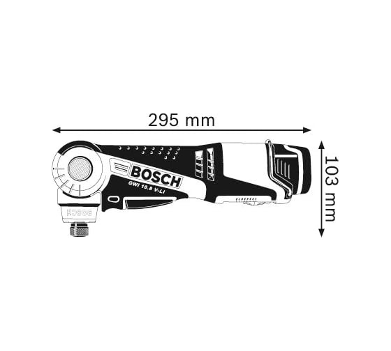 Аккумуляторный угловой шуруповерт Bosch GWI 10,8 V-LI 0.601.360.U08