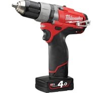 Аккумуляторная дрель-шуруповерт Milwaukee M12 CDD-402C 4933440395