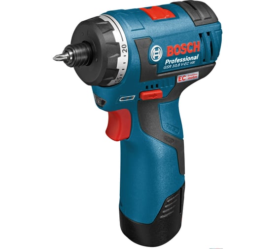 Аккумуляторный шуруповерт Bosch GSR 12 V-EC HX 0.601.9D4.100