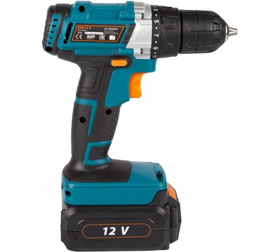 Аккумуляторная дрель-шуруповерт BORT BAB-12-P 98299953
