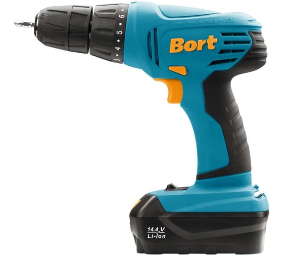 Аккумуляторная дрель-шуруповерт BORT BAB-14.4U-LiK 93727338