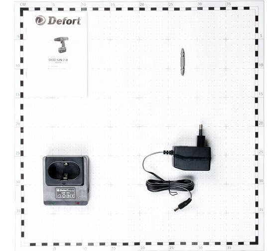 Аккумуляторная дрель-шуруповерт DEFORT DCD-12N-7-B 98299786