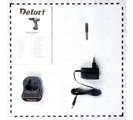 Аккумуляторная дрель-шуруповерт DEFORT DCD-14,4N-Li 98298925