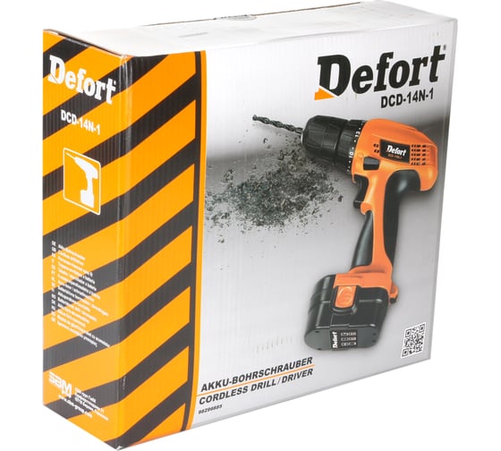 Аккумуляторная дрель-шуруповерт DEFORT DCD-14N-1 98299885