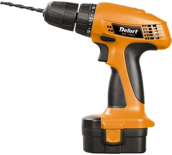 Аккумуляторная дрель-шуруповерт DEFORT DCD-14Nx2D 98295603 1