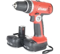 Аккумуляторная дрель-шуруповерт STOMER SAD-14Nx2-LiD 98290110