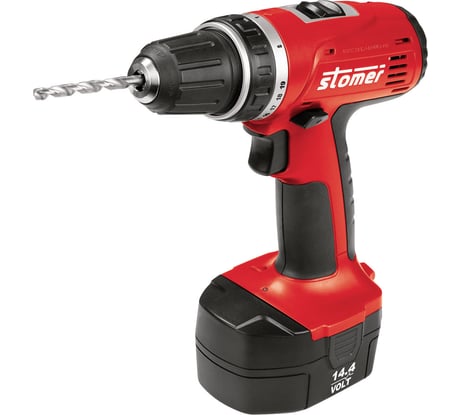 Аккумуляторная дрель-шуруповерт STOMER SAD-14Nx2-D 98290035