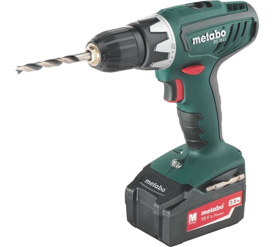 Аккумуляторный винтоверт Metabo BS 18 Li 602116600