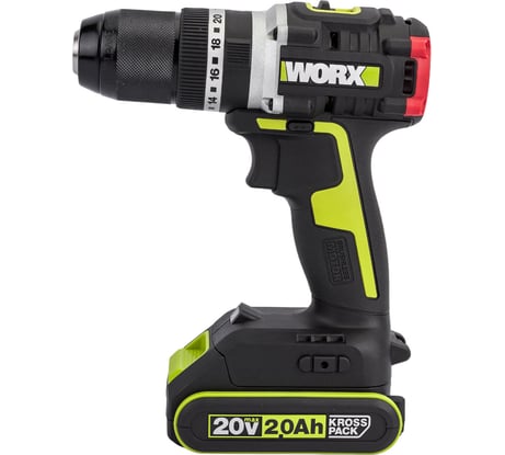 Аккумуляторная ударная дрель-шуруповерт WORX Professional WU369