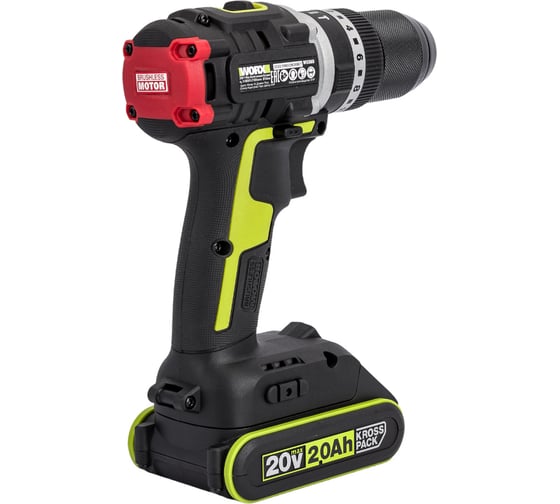 Аккумуляторная ударная дрель-шуруповерт WORX Professional WU369