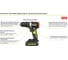 Аккумуляторная ударная дрель-шуруповерт WORX Professional WU369 2