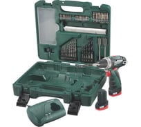Аккумуляторный винтоверт Metabo PowerMaxx BS + набор оснастки 600080870