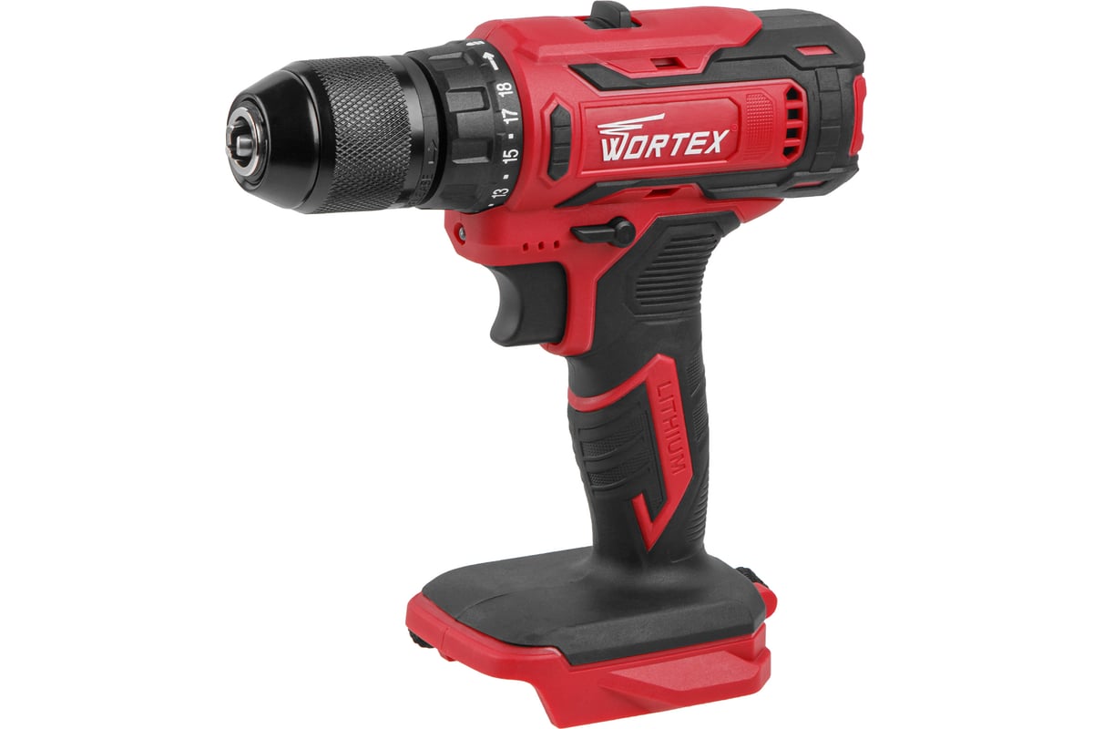 Аккумуляторная дрель-шуруповерт WORTEX BD 1820-1 Li ALL1 0329209 ...