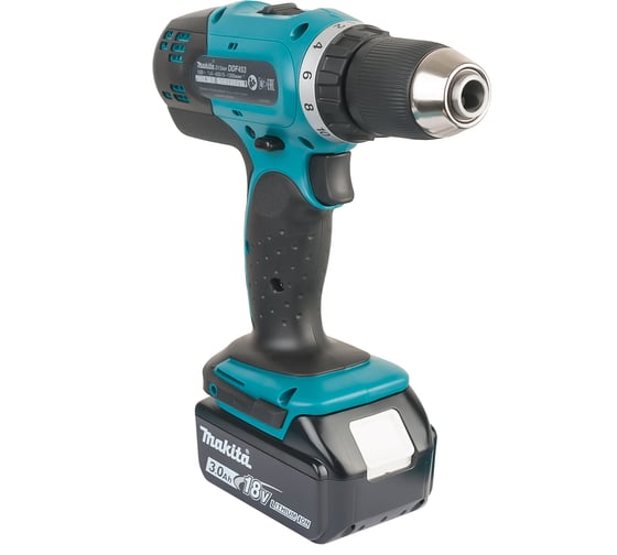 Аккумуляторная дрель-шуруповерт Makita LXT DDF453RFE