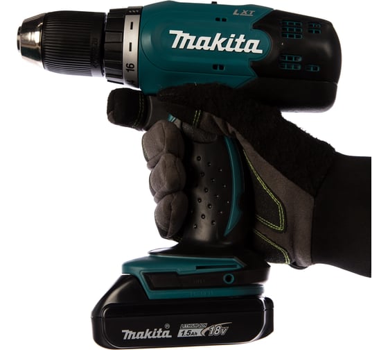 Аккумуляторная дрель-шуруповерт Makita LXT DDF453SYE