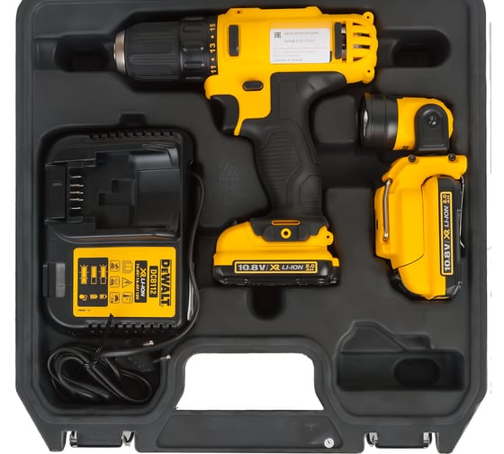 Аккумуляторная дрель DeWALT DCD 710 DV