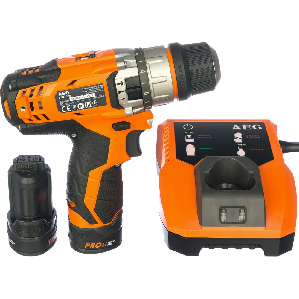 AEG BS 12C2 Li (4935446693) Au Meilleur Prix Sur