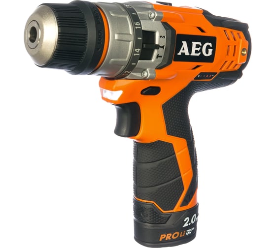 Аккумуляторная ударная дрель-шуруповерт AEG BSB12C2 LI-202B 4935443964