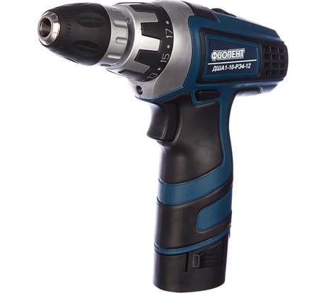 Аккумуляторная дрель-шуруповёрт Фиолент ДША1-10-РЭ4-12 ИДФР298114003