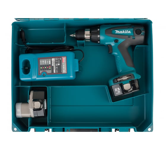 Аккумуляторная дрель-шуруповерт Makita 6337 DWDE