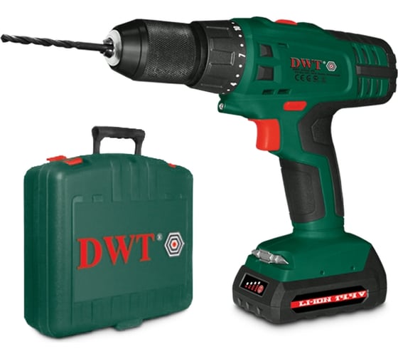 Аккумуляторная дрель-шуруповерт DWT ABS-14.4 Tli BMC 86058