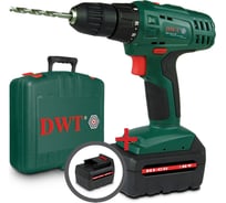 Аккумуляторная дрель-шуруповерт DWT ABS-18 TC-2 BMC 86029