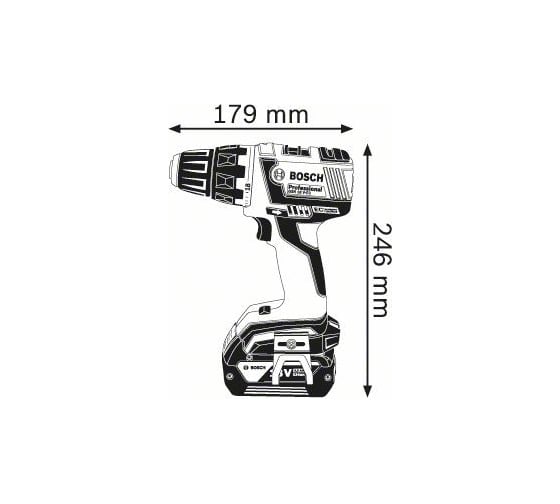 Аккумуляторный шуруповерт Bosch GSR 18 V-EC 0.601.9D6.101