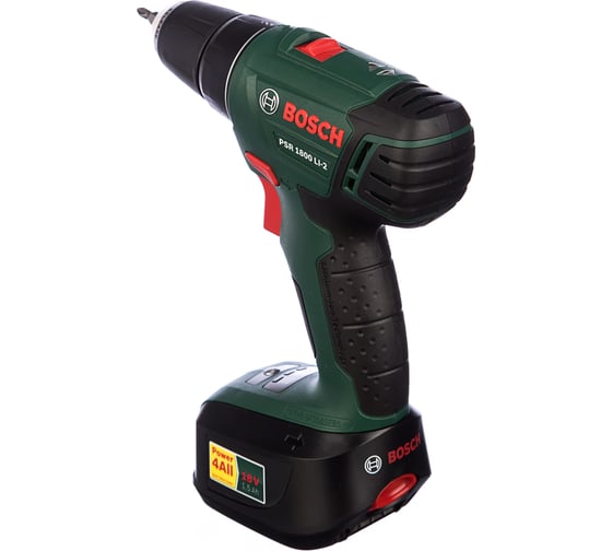 Аккумуляторная дрель-шуруповерт Bosch PSR 1800 LI-2 0.603.9A3.120