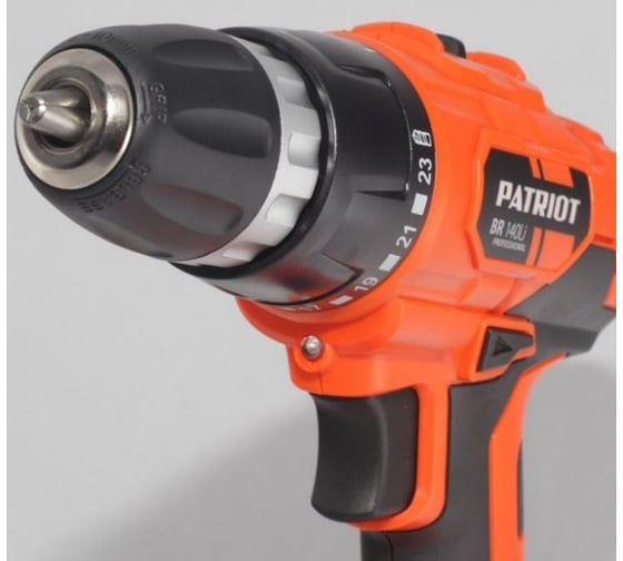 Аккумуляторная дрель-шуруповерт PATRIOT BR 140 180201420