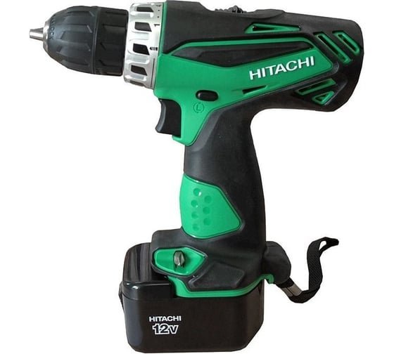 Аккумуляторный шуруповерт Hitachi DS12DVFA + фонарь 1