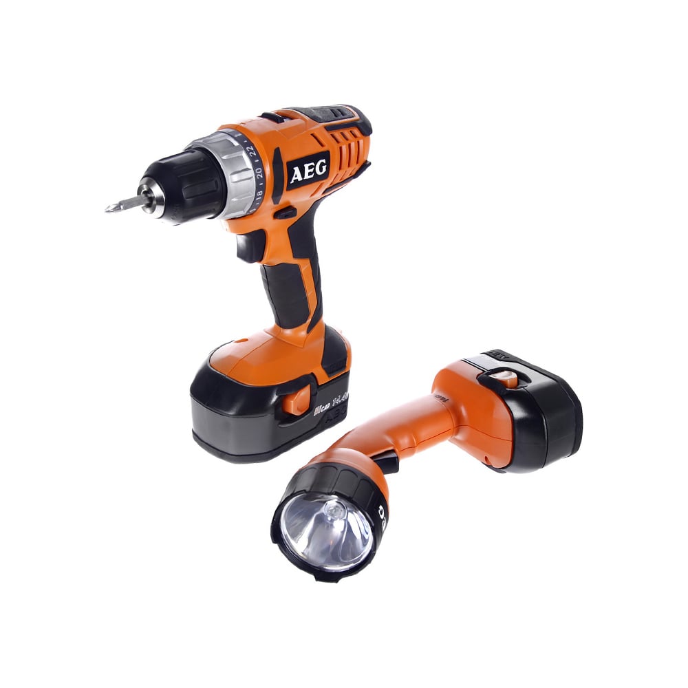 Аккумуляторная дрель AEG BS 12G2 NC-142CF 443769 - выгодная цена ...