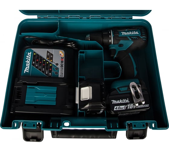 Аккумуляторная дрель-шуруповерт Makita LXT DDF480RME