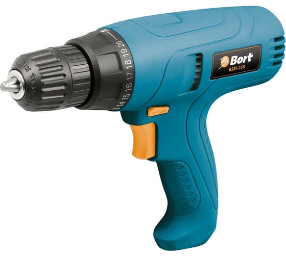 Электрическая дрель-шуруповерт BORT BSM-250 98295641