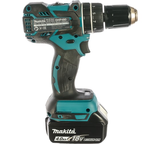 Аккумуляторная ударная дрель Makita DHP480RME