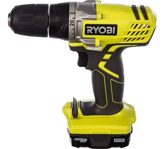 Аккумуляторная дрель-шуруповерт Ryobi R12SD-L13G 5133002322
