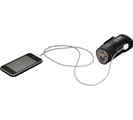 Аккумуляторная дрель AEG BSB12C2 LI-KIT2B 447996