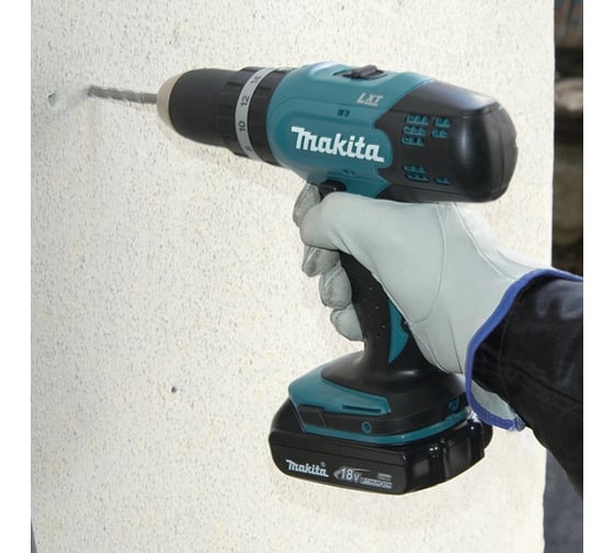Аккумуляторная дрель-шуруповерт Makita DHP453SYE