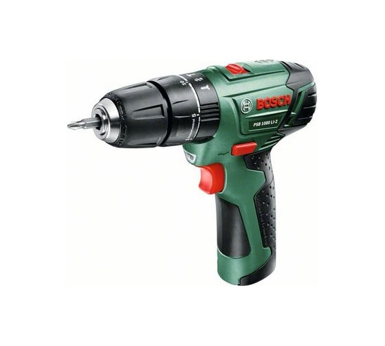 Аккумуляторная ударная дрель-шуруповерт Bosch PSB 1080 Li-2 0.603.9A4.120