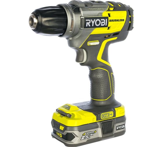 Бесщеточная дрель-шуруповерт Ryobi ONE+ R18DDBL-LL25B 5133002439