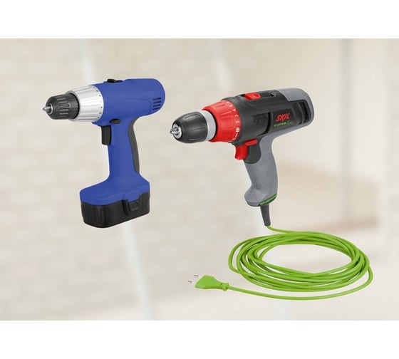 Сетевая дрель-шуруповёрт SKIL 6221LA ENERGY F0156221LA