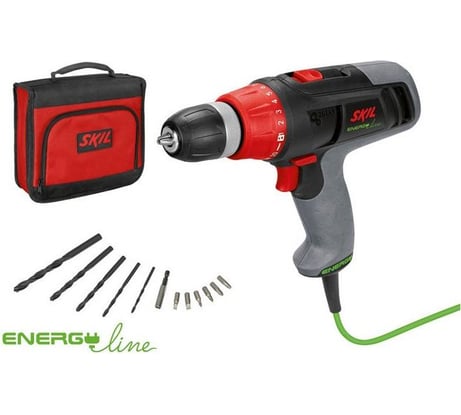 Сетевая дрель-шуруповёрт SKIL 6221LD ENERGY F0156221LD