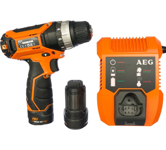Аккумуляторная дрель-шуруповерт AEG BS 12C2 LI-152B 4935448464