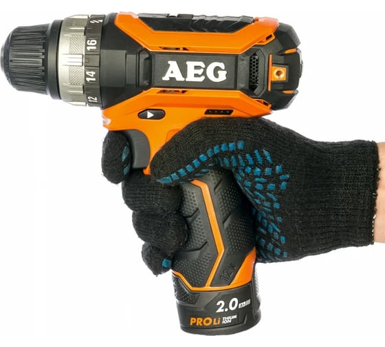 Аккумуляторная дрель-шуруповерт AEG BS 12C2 LI-202B 4935448465