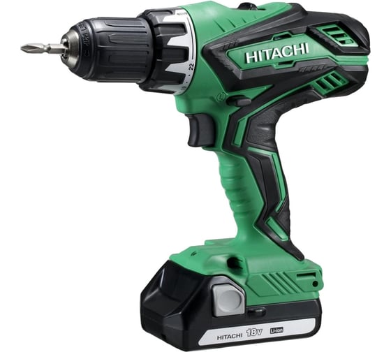 Аккумуляторный шуруповерт Hitachi DS18DJL-RF