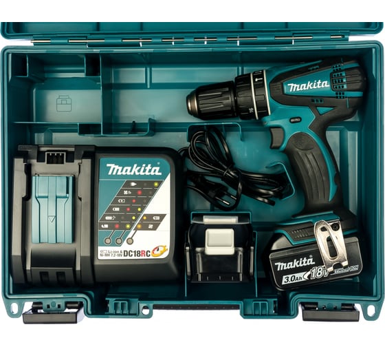 Аккумуляторная дрель Makita DHP456RFE