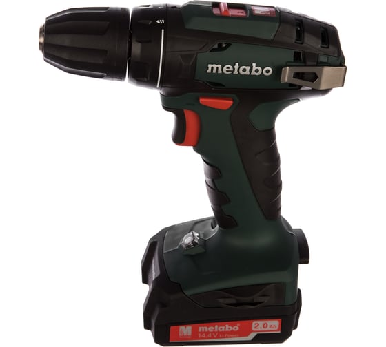 Аккумуляторная дрель Metabo BS 14.4 с набором оснастки 602206880