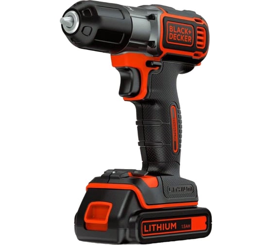 Аккумуляторная дрель-шуруповерт Black+Decker ASD14K 1