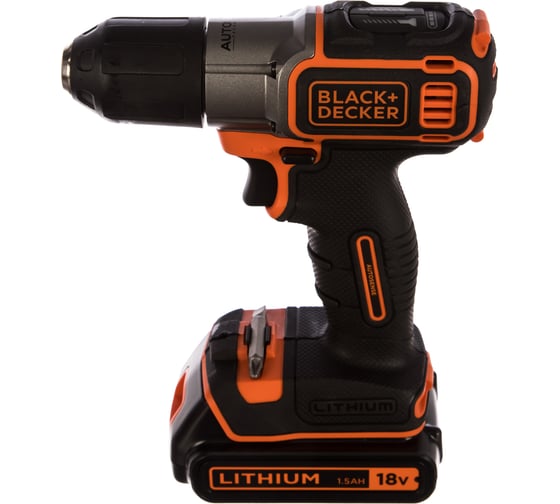 Аккумуляторная дрель-шуруповерт Black+Decker ASD18KB
