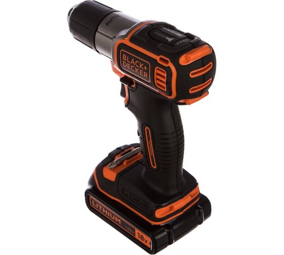 Аккумуляторная дрель-шуруповерт Black+Decker ASD18KB